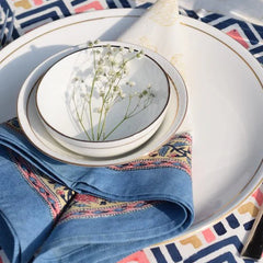 Blue Cotton Napkins