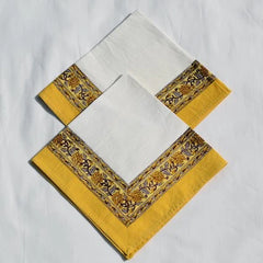 Yellow Cotton Napkins