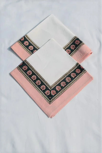 Padma Pink Cotton Napkins