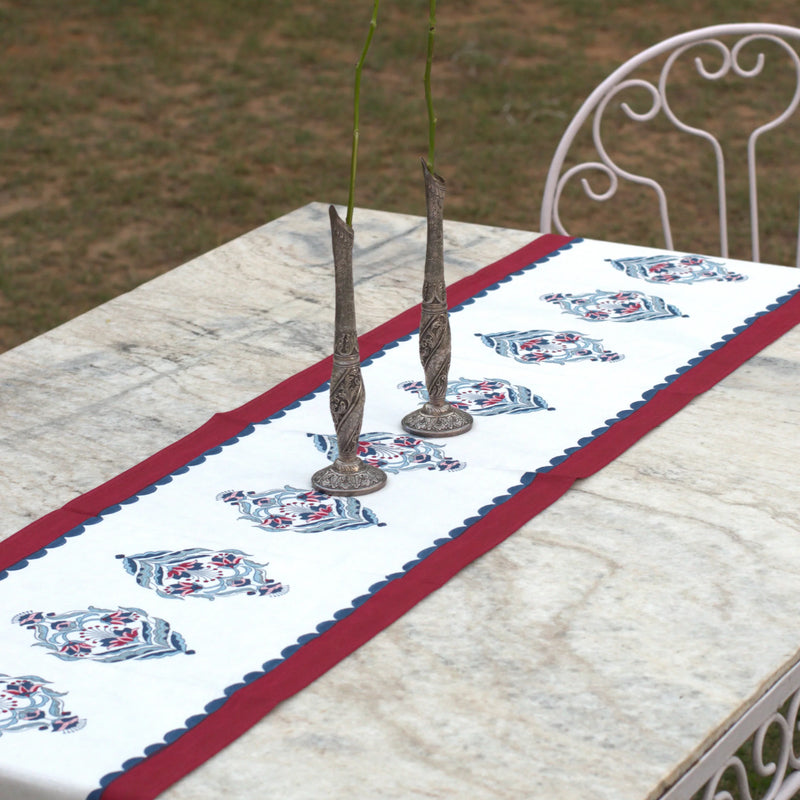 Willingdon Red Table Runner