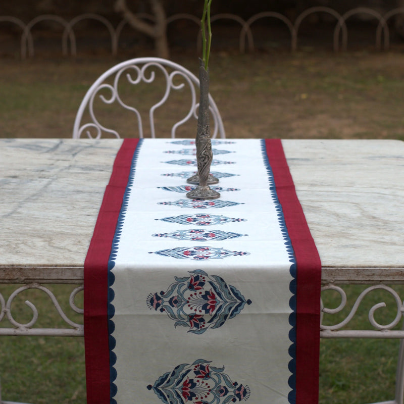 Willingdon Red Table Runner
