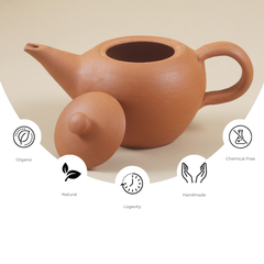 Terracotta Tea Pot