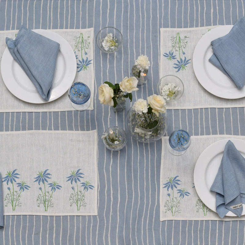 Asmaani Linen Table Cover